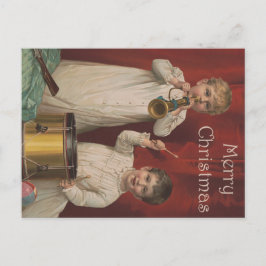 メリークリスマスヴィンテージアート ポストカード