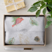 メリークリスマスヴィンテージサンタクロースコラージュ 薄葉紙 (ギフト)