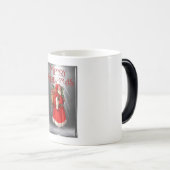 メリークリスマスヴィンテージサンタデザイン モーフィングマグカップ (正面右)