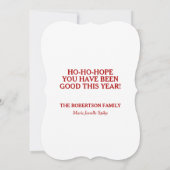 メリークリスマスヴィンテージサンタファミリーホリデーホー (裏面)