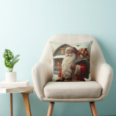 メリークリスマスヴィンテージサンタ クッション (椅子)