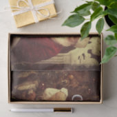 メリークリスマスヴィンテージサンタ 薄葉紙 (ギフト)