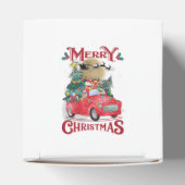 メリークリスマスヴィンテージレッドサンタトラック フェイバーボックス (上部)
