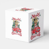 メリークリスマスヴィンテージレッドサンタトラック フェイバーボックス (裏面サイド)