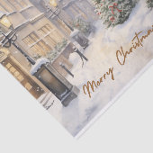 メリークリスマスヴィンテージ電話ブース 薄葉紙 (詳細)