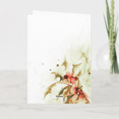 メリークリスマスヴィンテージ カード (裏面)