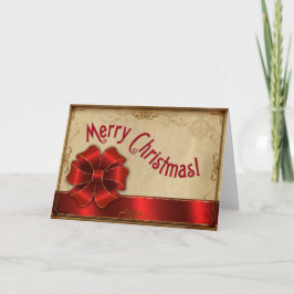メリークリスマスヴィンテージ シーズンカード