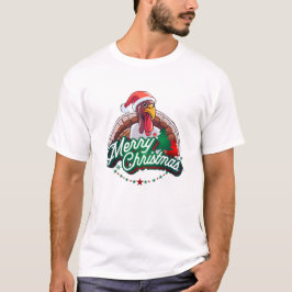 メリークリスマス七面鳥Tシャツ Tシャツ