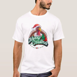 メリークリスマス七面鳥Tシャツ Tシャツ