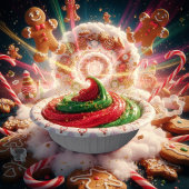 メリークリスマス万華鏡 ペーパーボウル