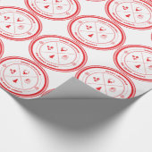 メリークリスマス不潔な動物 ラッピングペーパー (角)