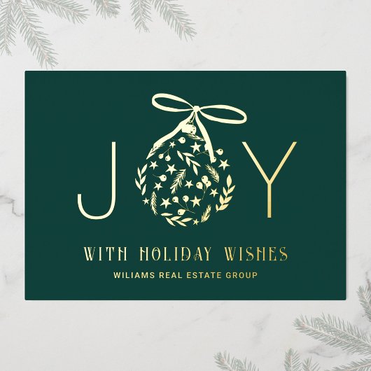 メリークリスマス企業のの挨拶金ゴールド 箔シーズンカード