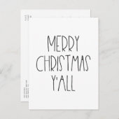 メリークリスマス休暇 ポストカード (正面/裏面)