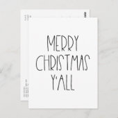 メリークリスマス休暇 ポストカード (正面/裏面)