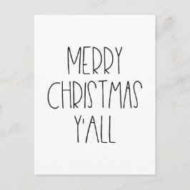 メリークリスマス休暇 ポストカード