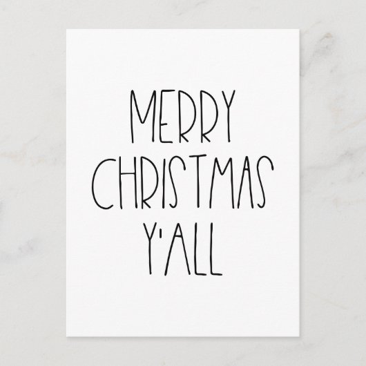 メリークリスマス休暇 ポストカード (正面)