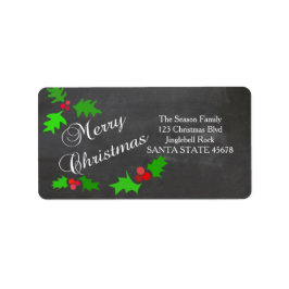 メリークリスマス住所 シール