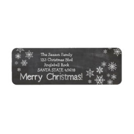 メリークリスマス住所 シール