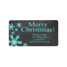 メリークリスマス住所 シール