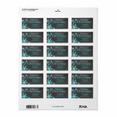 メリークリスマス住所 シール (フルシート)