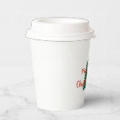 メリークリスマス使い捨てカップ 紙コップ (右)