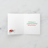 メリークリスマス信じカード – 魔法 シーズンカード (内部)