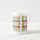 メリークリスマス信じ中国マグカップ ボーンチャイナマグカップ (正面右)