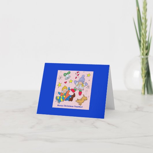 メリークリスマス先生 シーズンカード (正面)