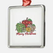 メリークリスマス先生 メタルオーナメント (左)