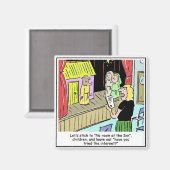 メリークリスマス児童及び学校出生遊 マグネット (正面/裏面)