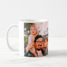 メリークリスマス写真モダンラブシンプルファミリーmo