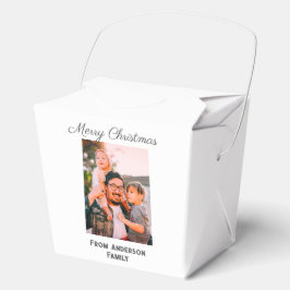 メリークリスマス写真モダンラブシンプルファミリーmo フェイバーボックス