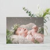 メリークリスマス写真 シーズンカード (スタンド正面)