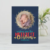 メリークリスマス写真 シーズンカード (スタンド正面)