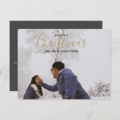 メリークリスマス写真 シーズンポストカード (正面/裏面)