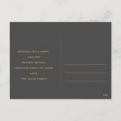 メリークリスマス写真 シーズンポストカード (裏面)