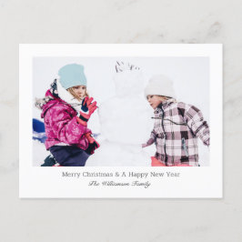 メリークリスマス写真 シーズンポストカード