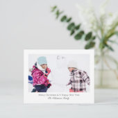 メリークリスマス写真 シーズンポストカード (スタンド正面)