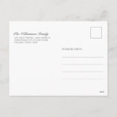 メリークリスマス写真 シーズンポストカード (裏面)