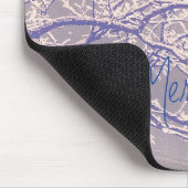 メリークリスマス冬の木の枝 マウスパッド (コーナー)