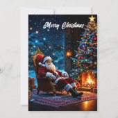 メリークリスマス冬の祭典サンタマジック 招待状 (正面)