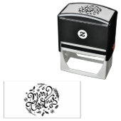 メリークリスマス冬休み セルフインキングスタンプ (インサイチュ)