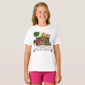 メリークリスマス出生キッズ Tシャツ (正面フル)