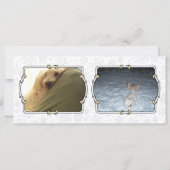 メリークリスマス出生ベビーイエス雪だるま (裏面)