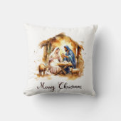 メリークリスマス出生 クッション (正面)