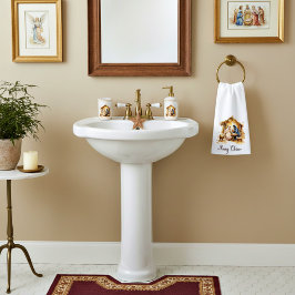 メリークリスマス出生 ハンドタオル