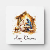 メリークリスマス出生 フォトプラーク (正面)
