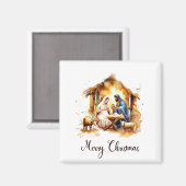 メリークリスマス出生 マグネット (正面/裏面)