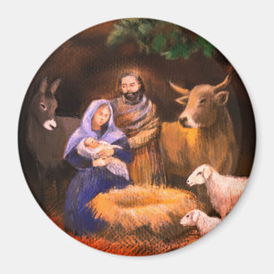メリークリスマス出生 マグネット
