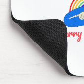 メリークリスマス前向き – エネルギー – 虹 マウスパッド (コーナー)